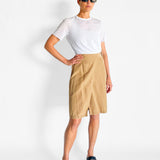Belted Wrap Skirt