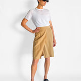 Belted Wrap Skirt
