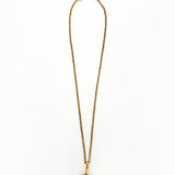 Vintage Gold Orb Necklace