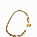 Vintage Gold Orb Necklace