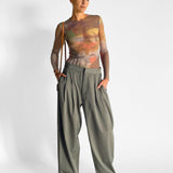 Wide leg Trouser