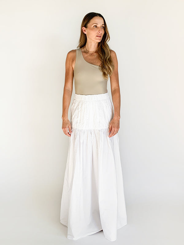 Cotton Maxi Skirt