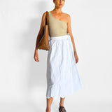 Wrap Midi Skirt
