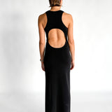 Open Back Knit Dress