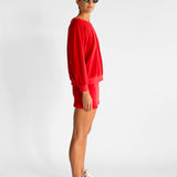 Samos Oversized Sweatshirt & Mikros Mini Skirt Set