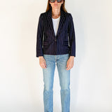 Pinstripe Blazer