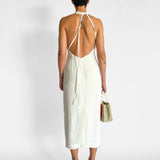 Asymm Belt Back Dress