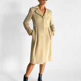 Alpaca Wool Blend Long Coat