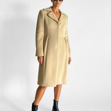 Alpaca Wool Blend Long Coat