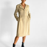 Alpaca Wool Blend Long Coat