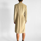 Alpaca Wool Blend Long Coat