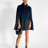 Wool Cape Coat