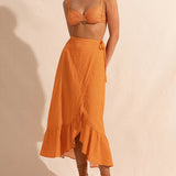 Wrap skirt