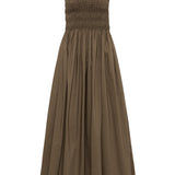 Shirred Bodice Dress
