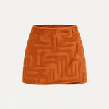 Towelling Wrap Skirt