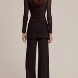 Linen Knit Pant