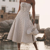 High Tide Laced Midi Dress