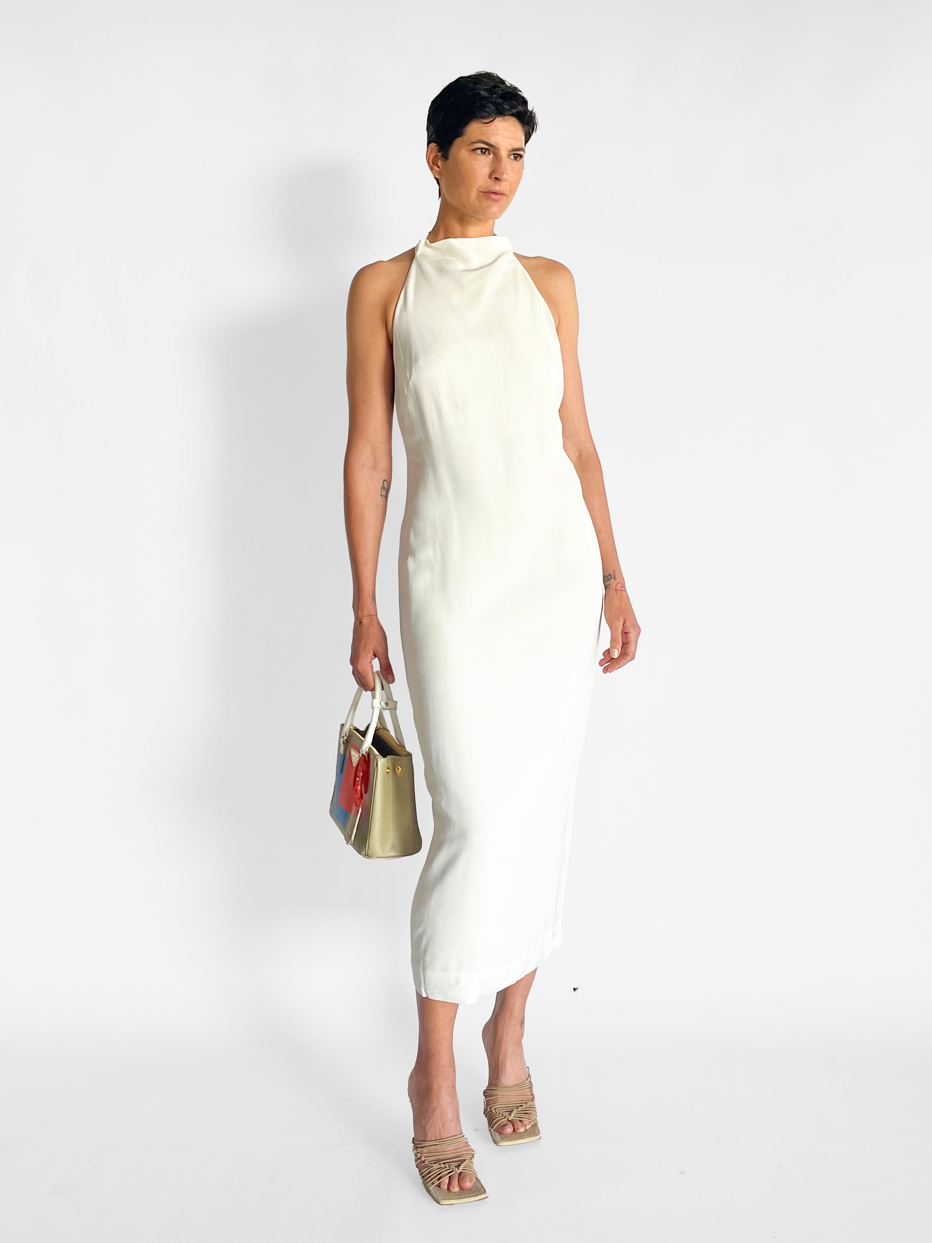 St. Agni Asymm Belt Back Dress — image 1 of 5