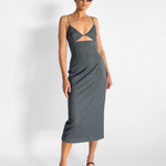 St. Agni Pinstripe Bra Dress — image 8 of 8