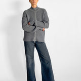 St. Agni Zip Detail Cardigan — image 3 of 5