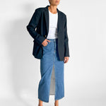 St. Agni Denim Maxi Skirt — image 6 of 6