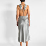 St. Agni Soft Silk Rouleau Tie Dress — image 2 of 5