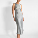 St. Agni Soft Silk Rouleau Tie Dress — image 3 of 5