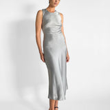 St. Agni Soft Silk Rouleau Tie Dress — image 3 of 5