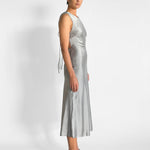 St. Agni Soft Silk Rouleau Tie Dress — image 5 of 5