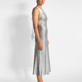 St. Agni Soft Silk Rouleau Tie Dress — image 5 of 5