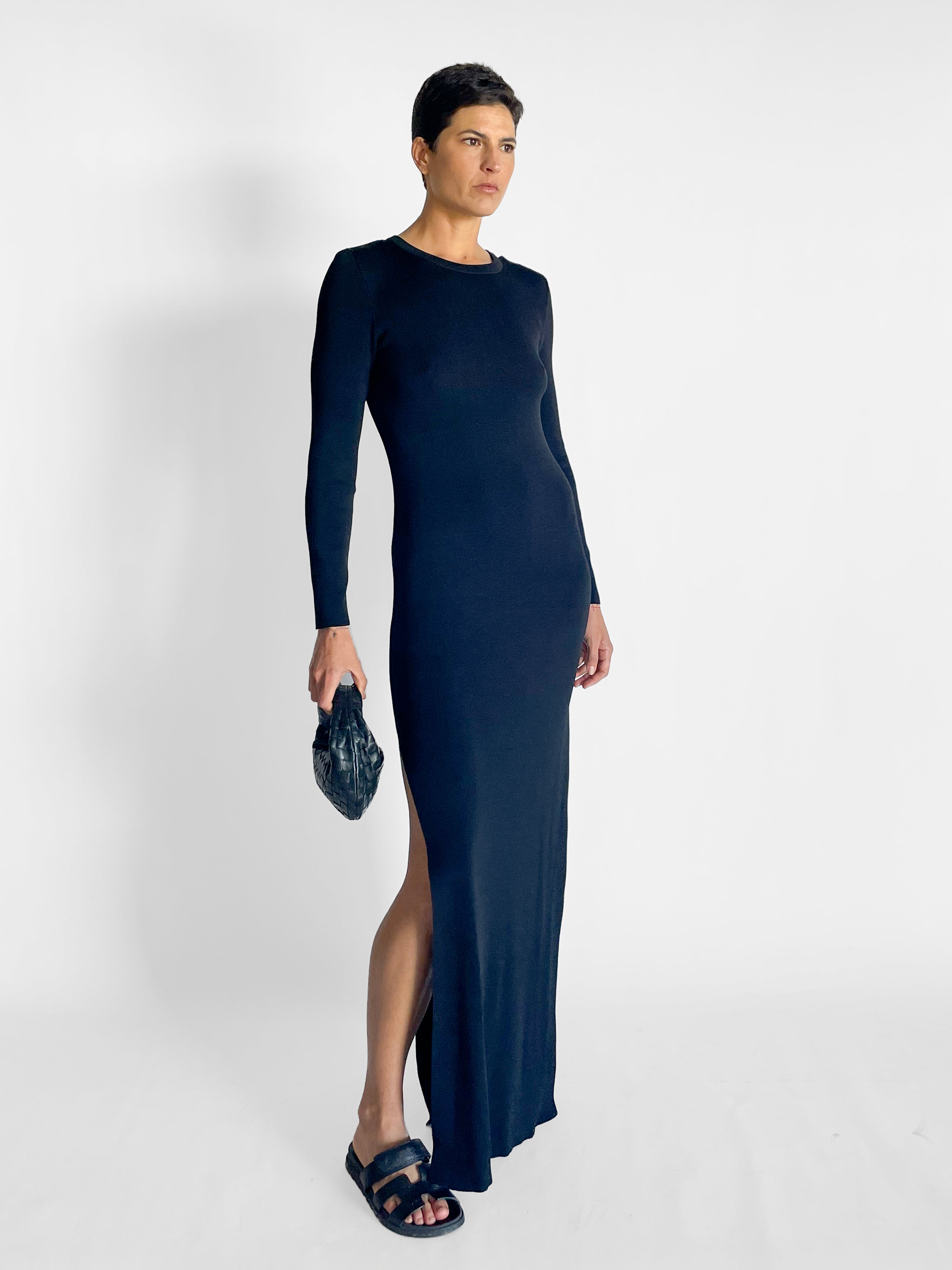 Matteau Long Sleeve Knit Maxi Dress — image 1 of 5