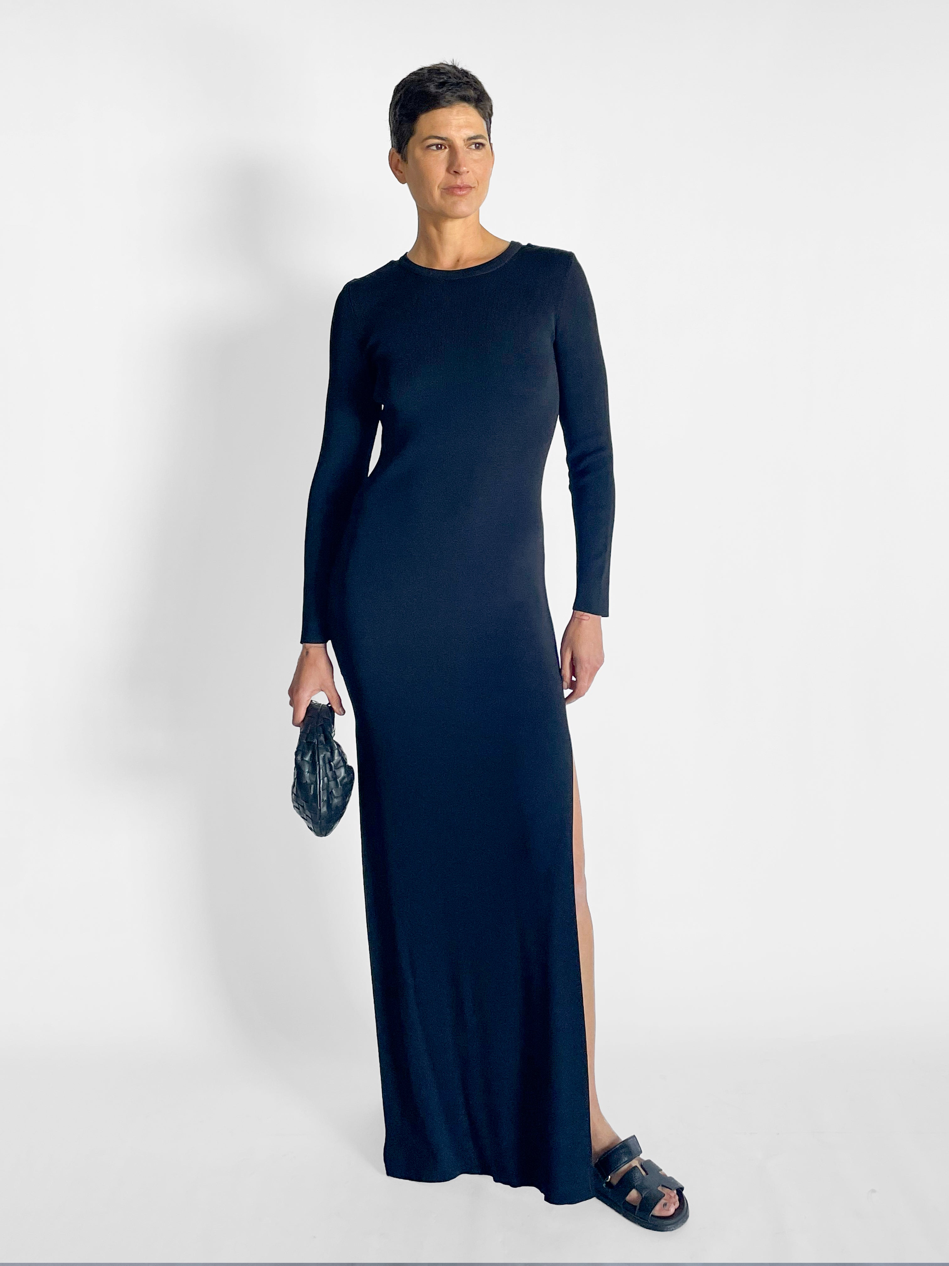 Matteau Long Sleeve Knit Maxi Dress — image 3 of 5