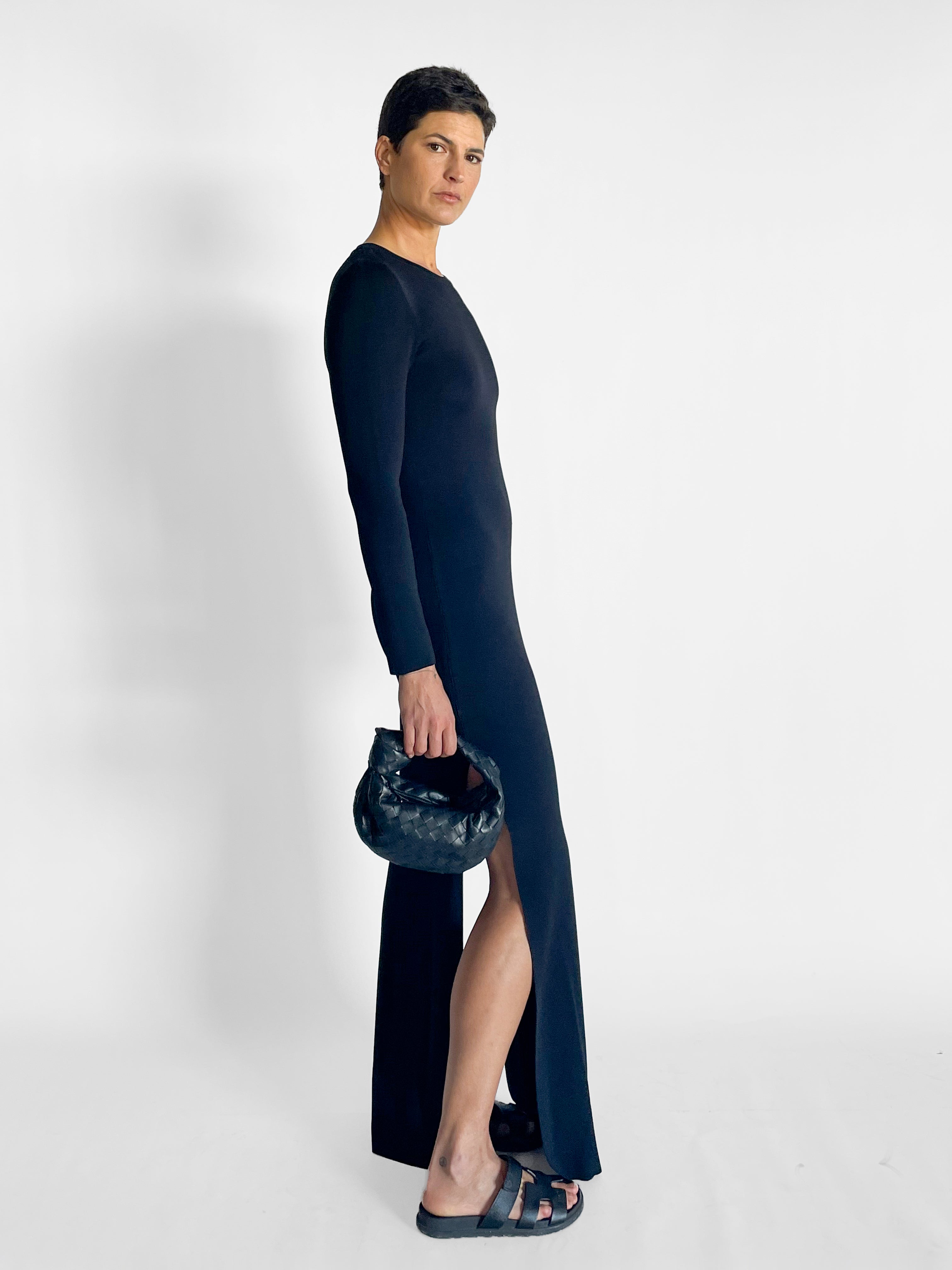 Matteau Long Sleeve Knit Maxi Dress — image 4 of 5