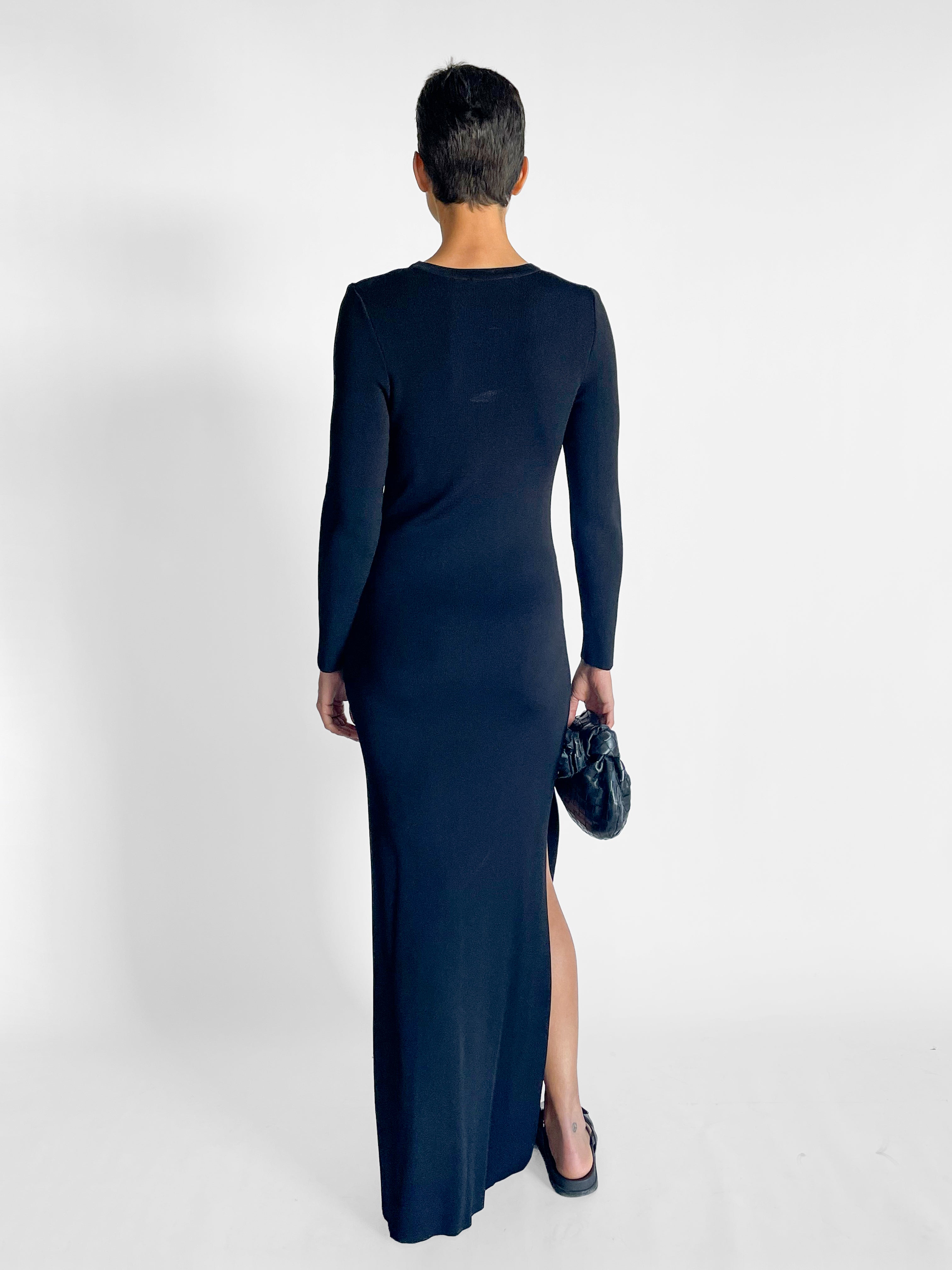 Matteau Long Sleeve Knit Maxi Dress — image 5 of 5