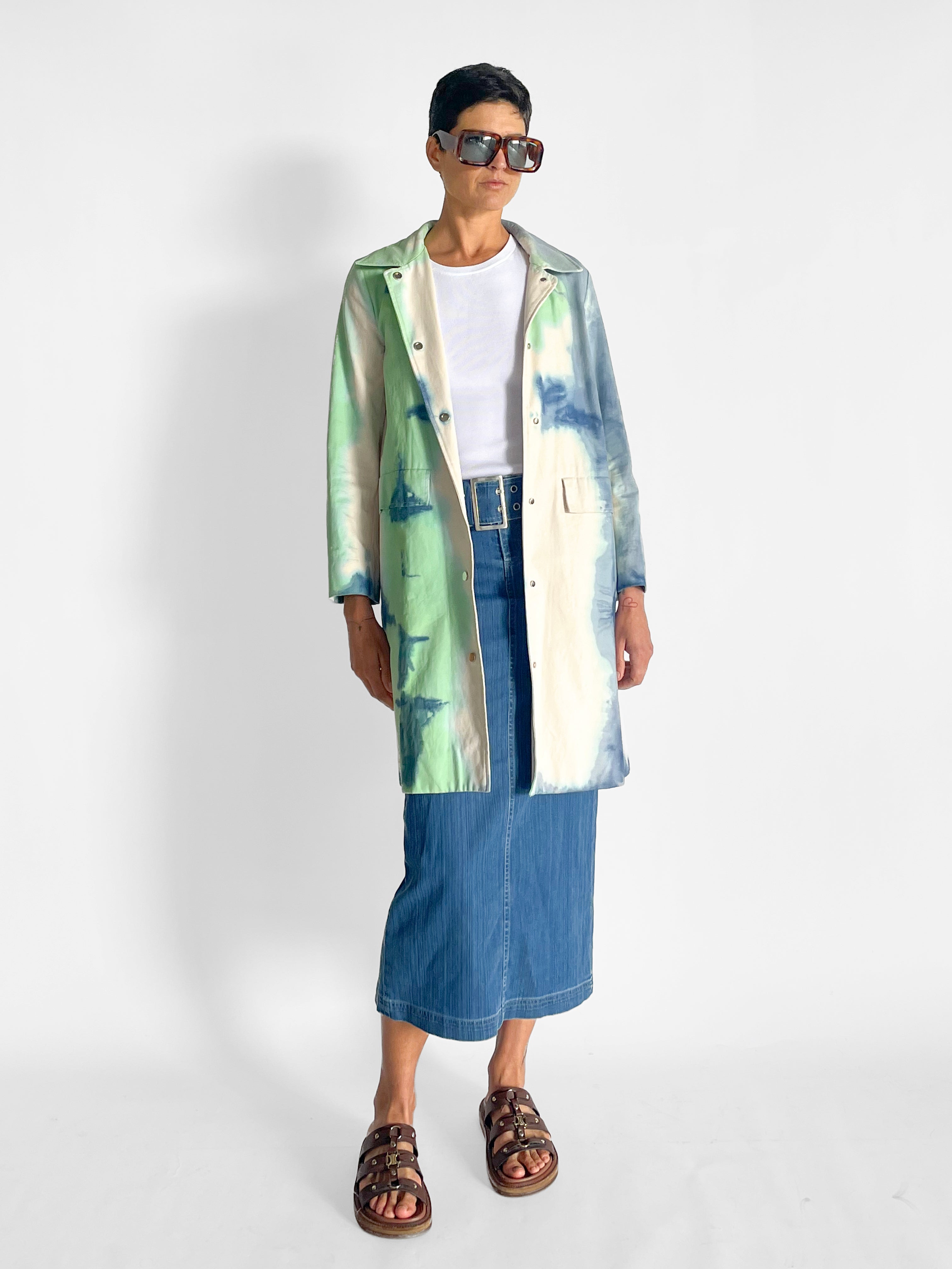 Paloma Wool Denim Midi Skirt — image 5 of 6