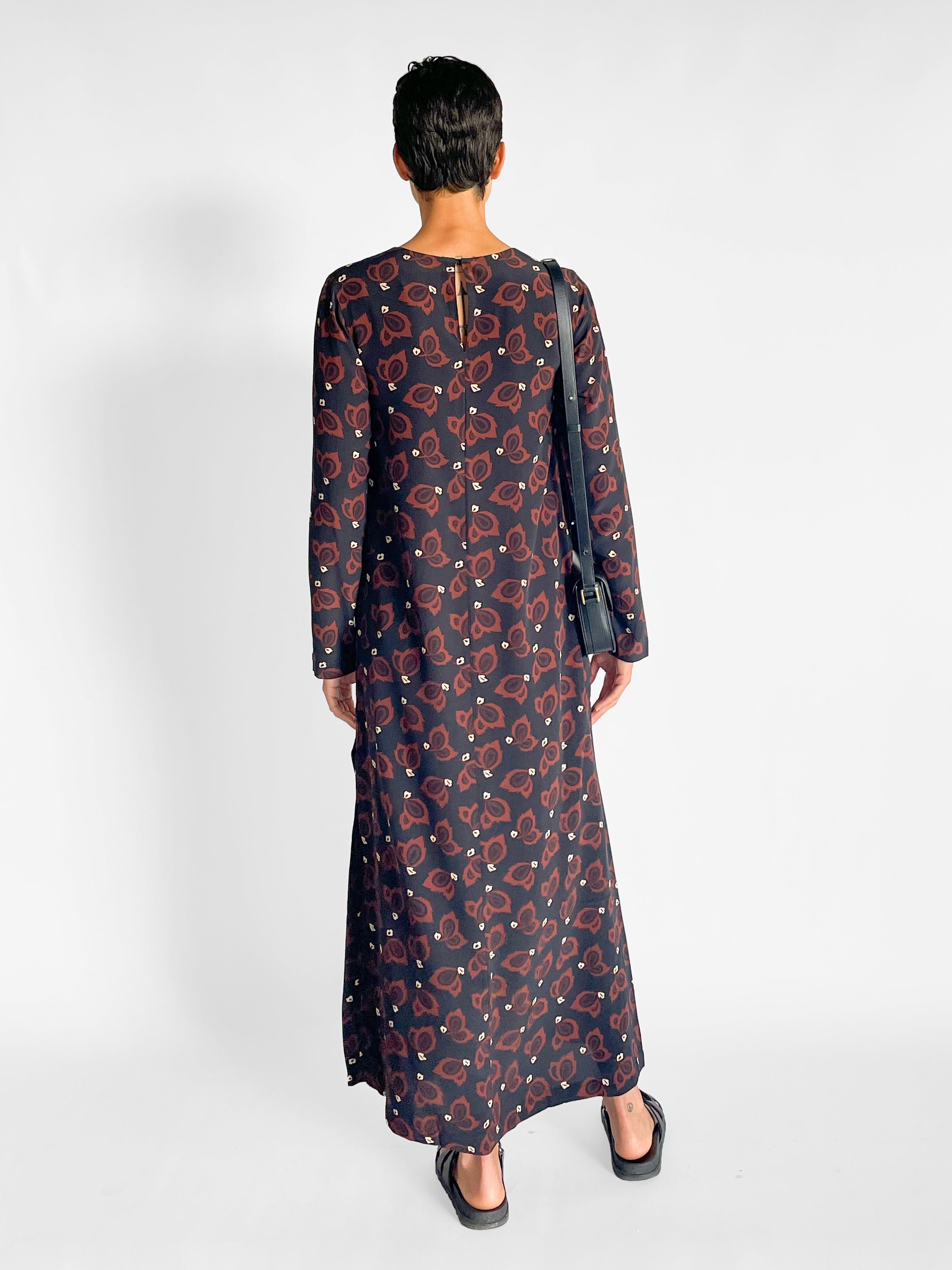 Matteau Long Sleeve Column Dress — image 2 of 5
