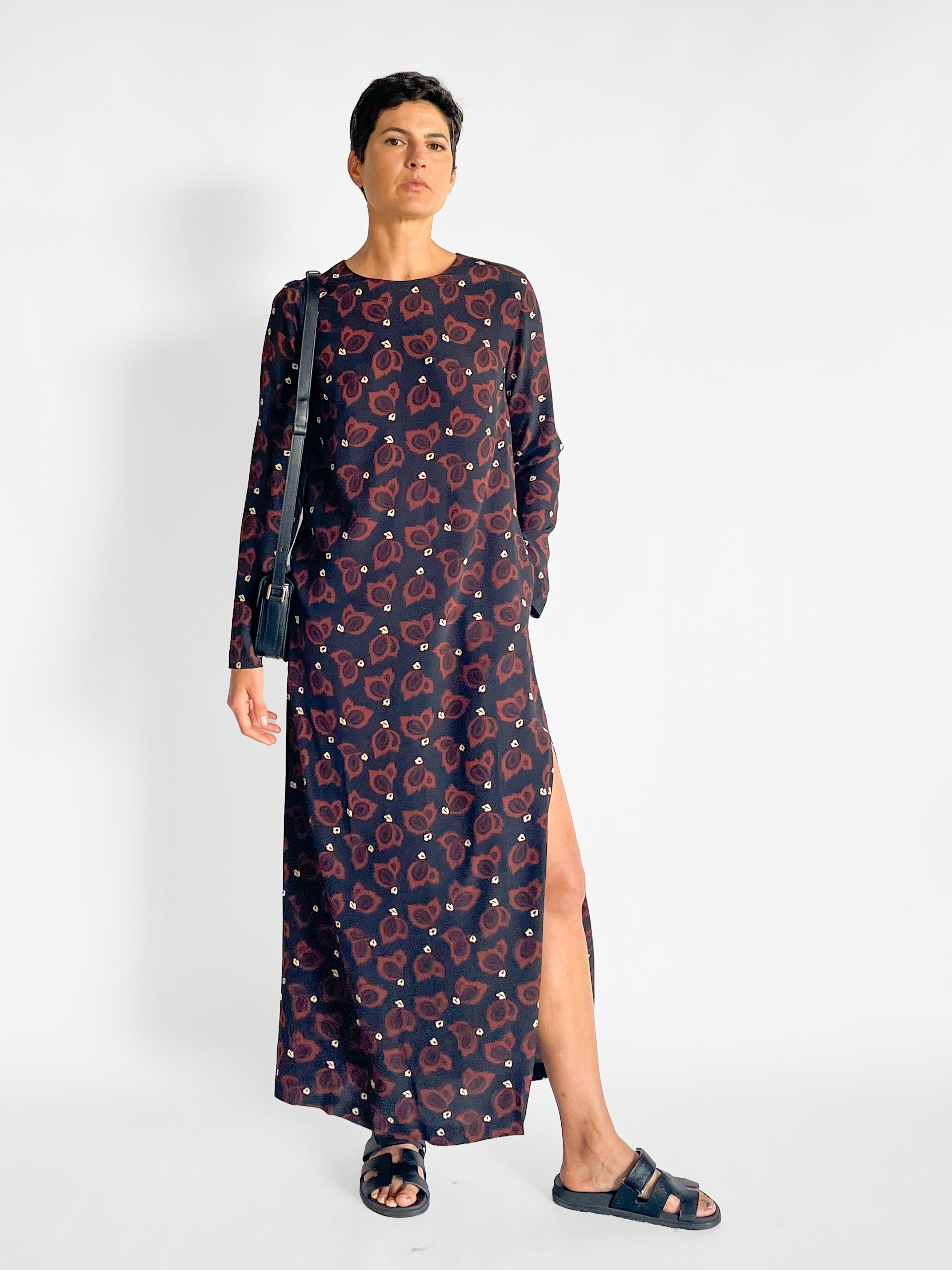 Matteau Long Sleeve Column Dress — image 3 of 5