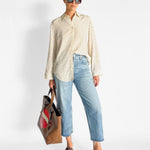 Matteau Long Sleeve Silk Shirt — image 4 of 5