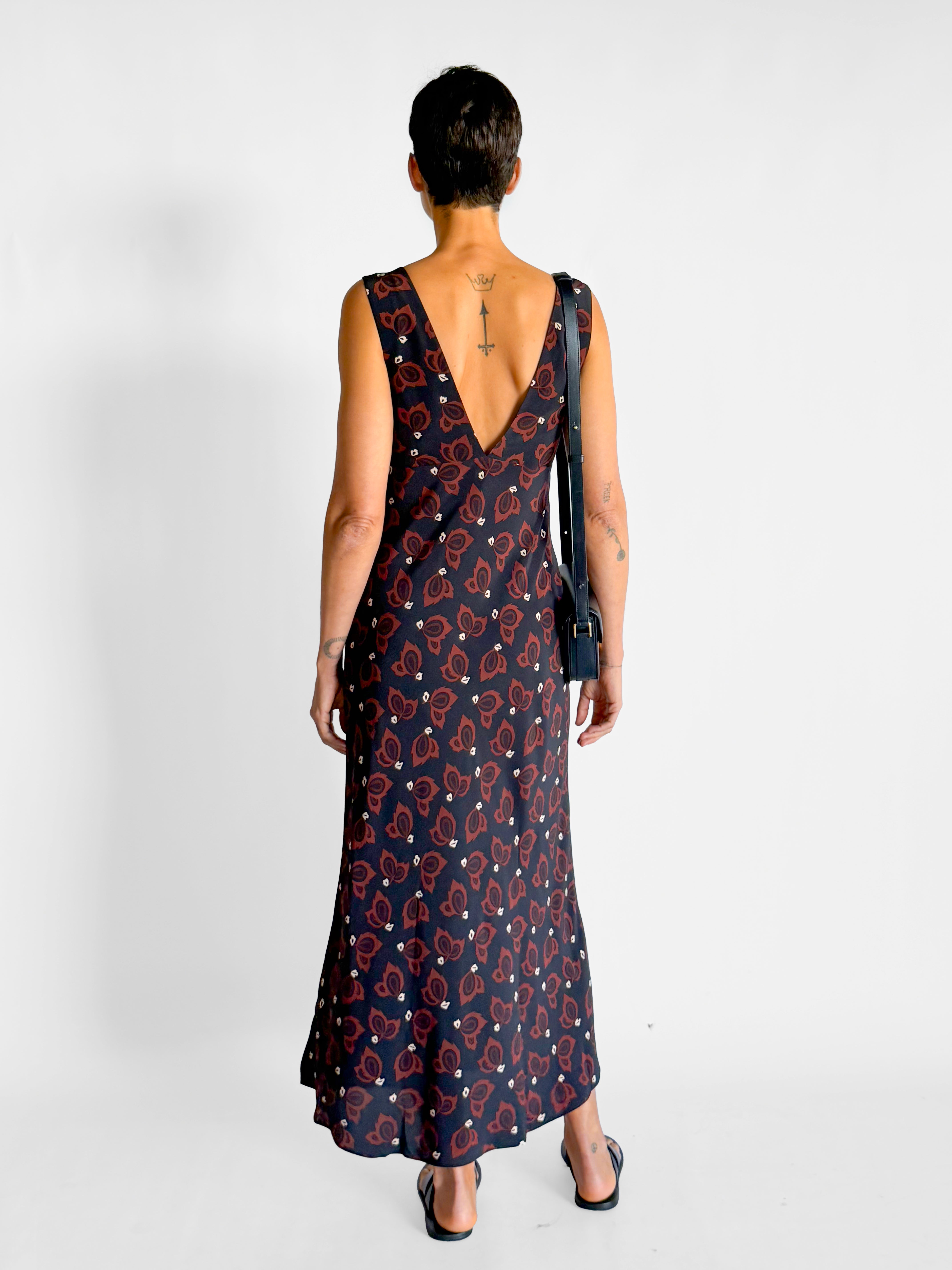 Matteau Plunge Slip Dress — image 2 of 5