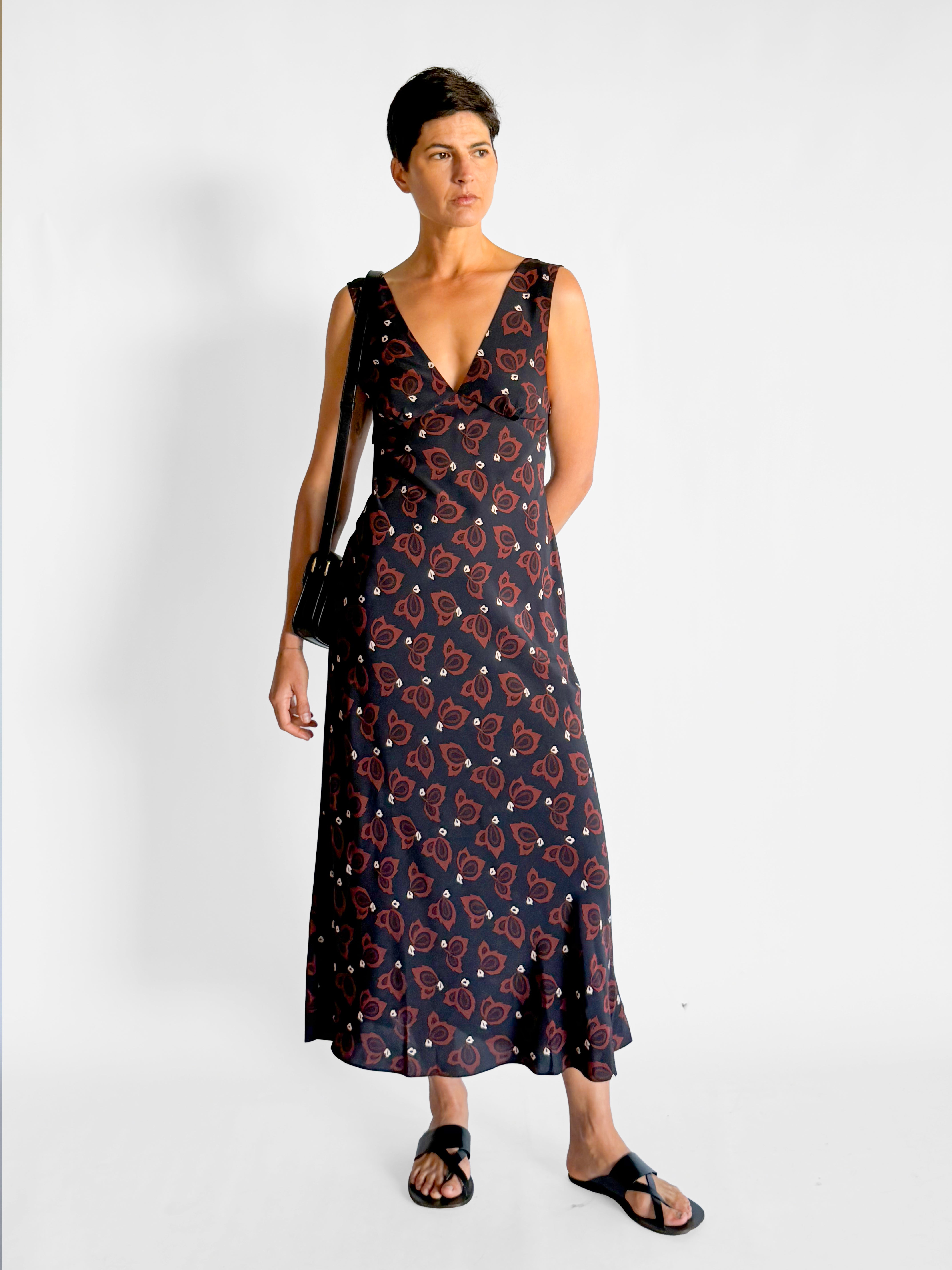 Matteau Plunge Slip Dress — image 3 of 5