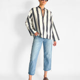 Matteau Relaxed Stripe Tunic — image 1 of 4