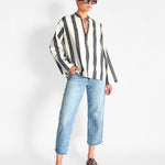 Matteau Relaxed Stripe Tunic — image 2 of 4
