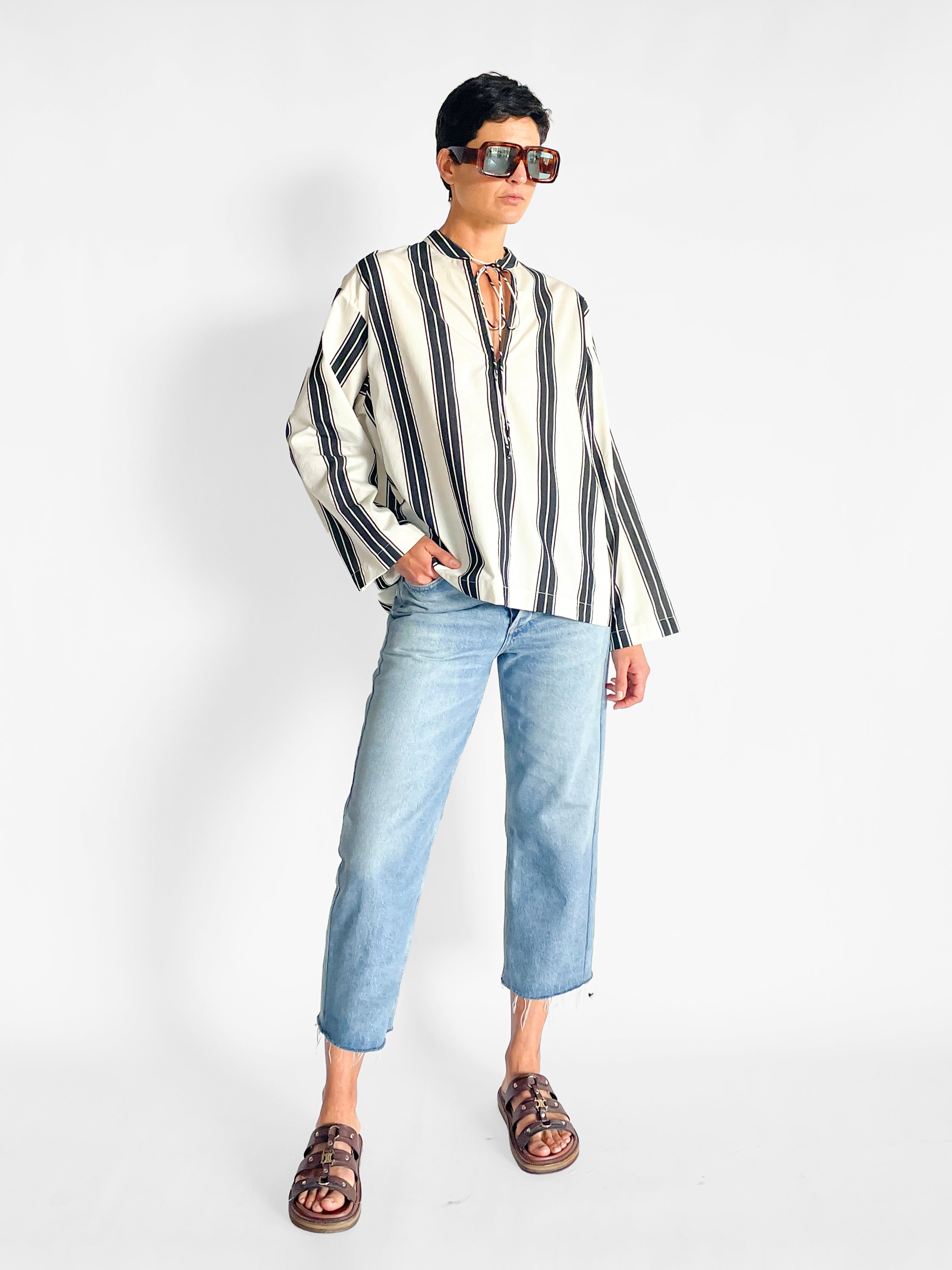 Matteau Relaxed Stripe Tunic — image 2 of 4