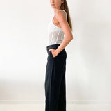 Open Crochet Tank