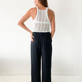 Open Crochet Tank