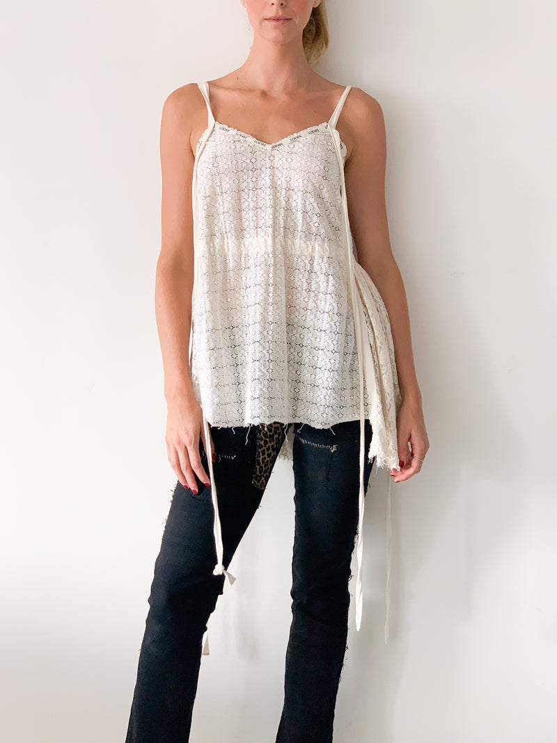 Logo Lace Cami