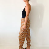 Printed Voluminous Tie Pant