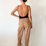 Printed Voluminous Tie Pant