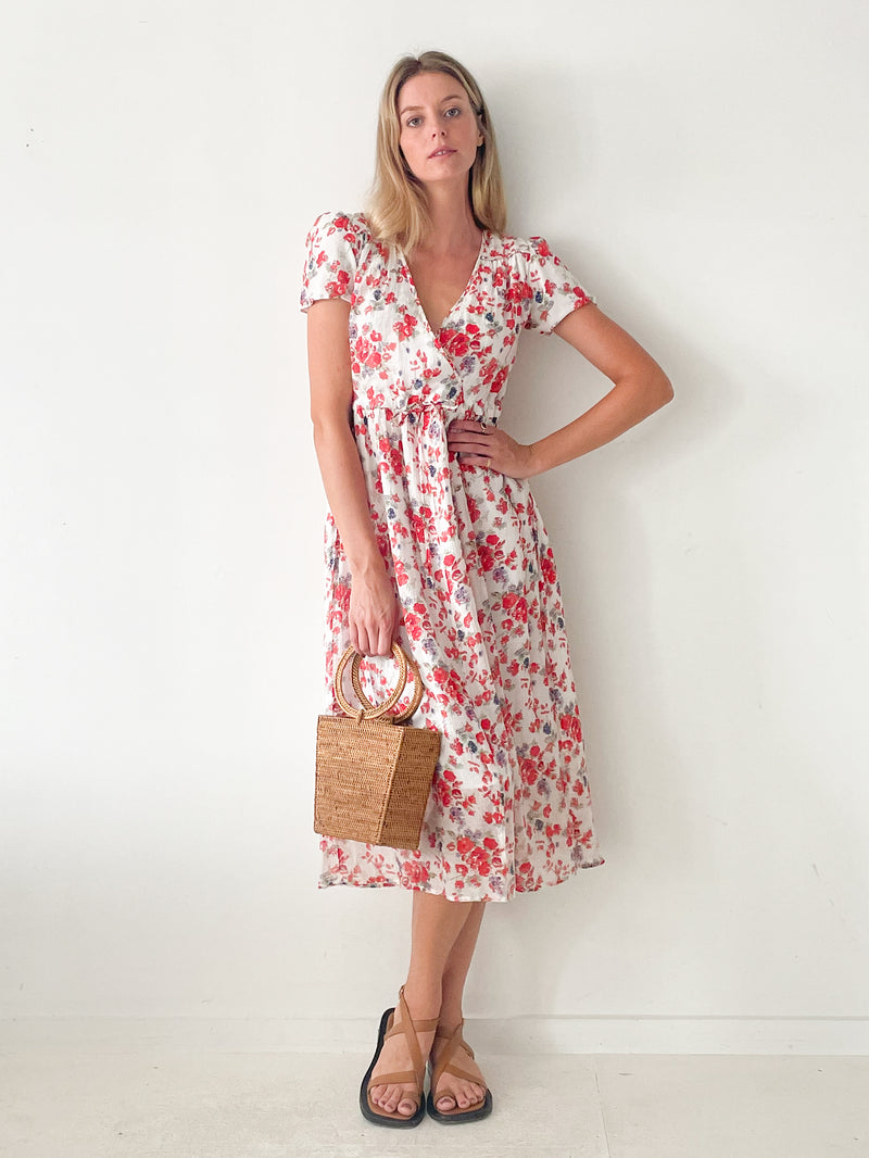 Vermillion Bloom Dress